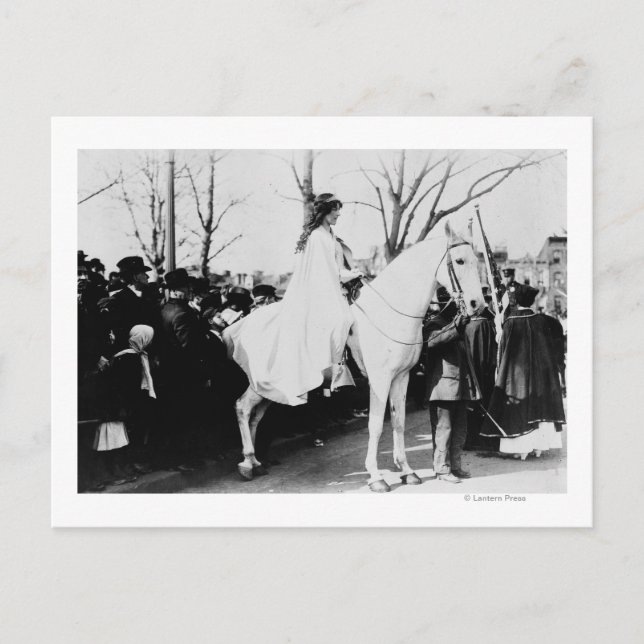 Kvinnor på Horse Womans fotografi av Parad Vykort (Framsida)