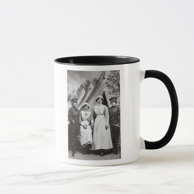 Kvinnor på krig, 1914-18 mugg (Höger)