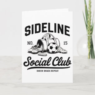 Kvinnor på sidorna Social Klubb Fotboll Mamma Matc Kort