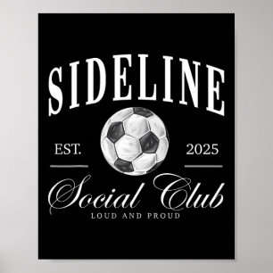 Kvinnor på sidorna Social Klubb Fotboll Mamma Spel Poster