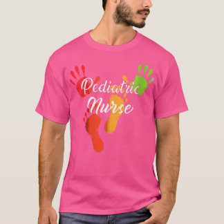Kvinnor Pediatriska sjuksköterskor Barn Läkemedel T Shirt