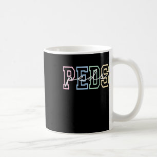 Kvinnor Peds Clic Nurse Pediatriska Professionelle Kaffemugg