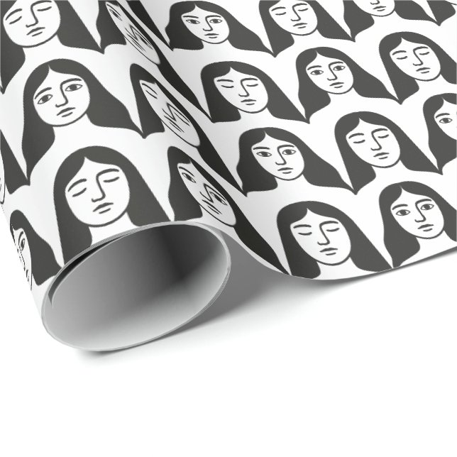 Kvinnor Presentpapper (Rullad Hörn)