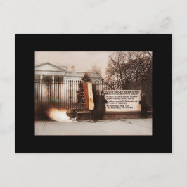 Kvinnor protesterar i Vita huset Vykort