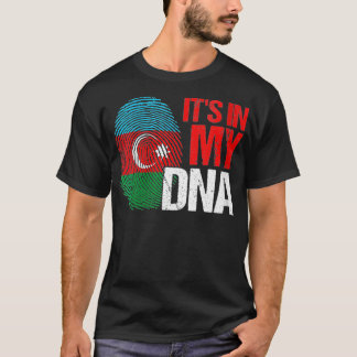 Kvinnor proud Azerbajdzjani Det är i min DNA-Azerb T Shirt