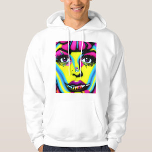 KVINNOR PSICODELIC HOODIE