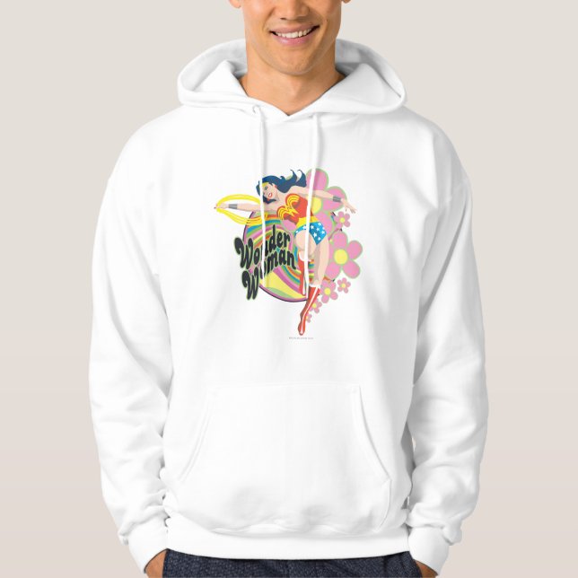  kvinnor, Retro Flowers Munkjacka (Framsida)