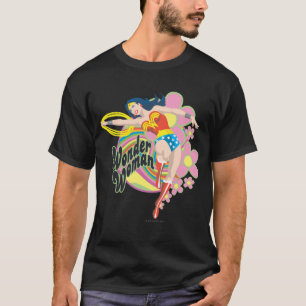 kvinnor, Retro Flowers Tee
