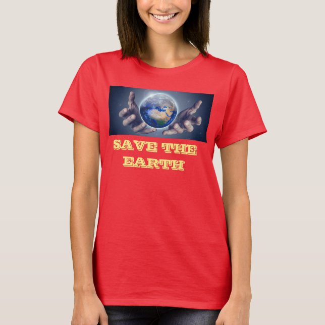 Kvinnor röd t-shirt (Framsida)