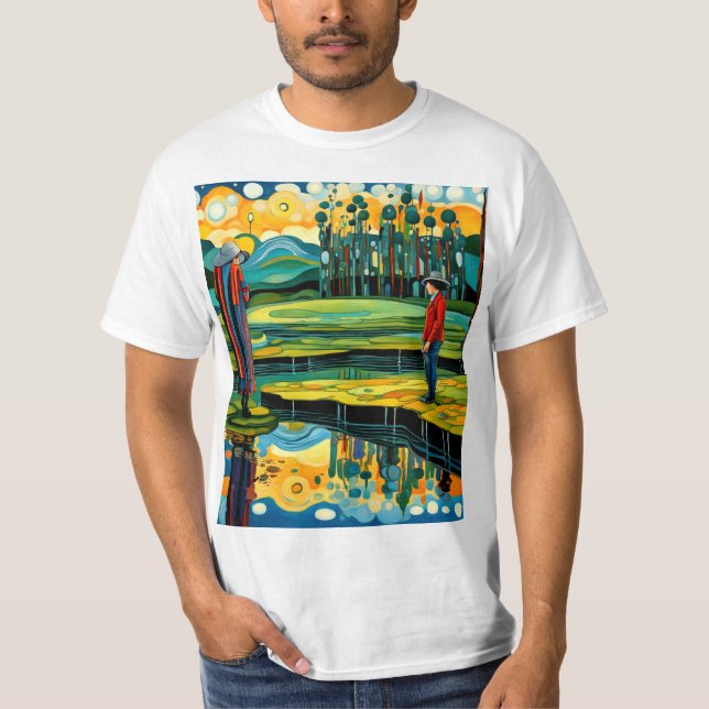 Kvinnor ser sitt inre självbestämmande t shirt (Framsida)