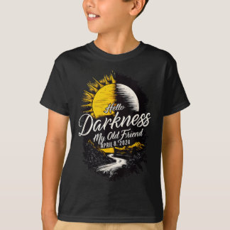 Kvinnor skjorta Hej Mörker Solförmörkelse April T Shirt