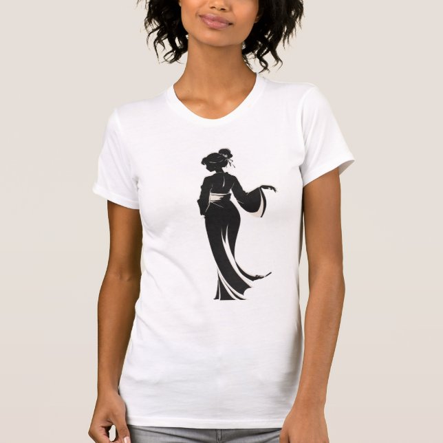 Kvinnor skugga t shirt (Framsida)