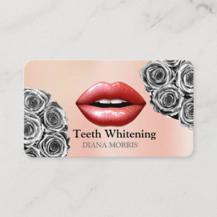 KVINNOR Smile Teth Whitening Dental Care Visitkort