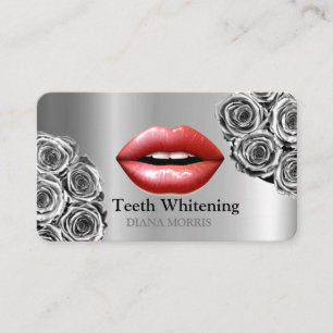 KVINNOR Smile Teth Whitening Dental Care Visitkort