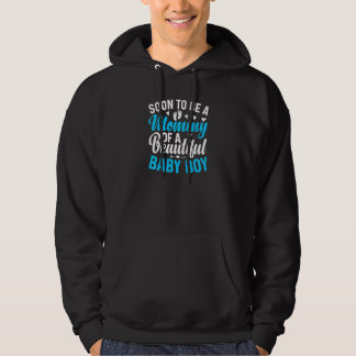 Kvinnor Snart Att Bli Mamma Till En Vacker Babypoj Hoodie