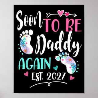 Kvinnor Snart Pappa Igen 2027 Mors Dag Poster