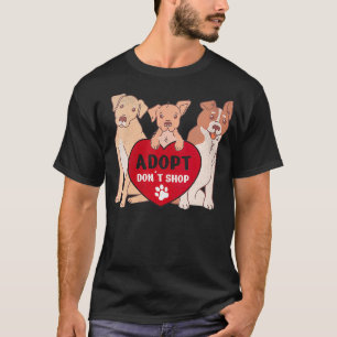 Kvinnor som adopterar köper inte Rädda djuren för T Shirt
