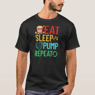 Kvinnor som ammar Nyfödda ammande Mjölk Pump-kvote T Shirt