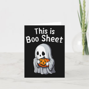 Kvinnor som är Boo Lakan Funny Halloween Kort