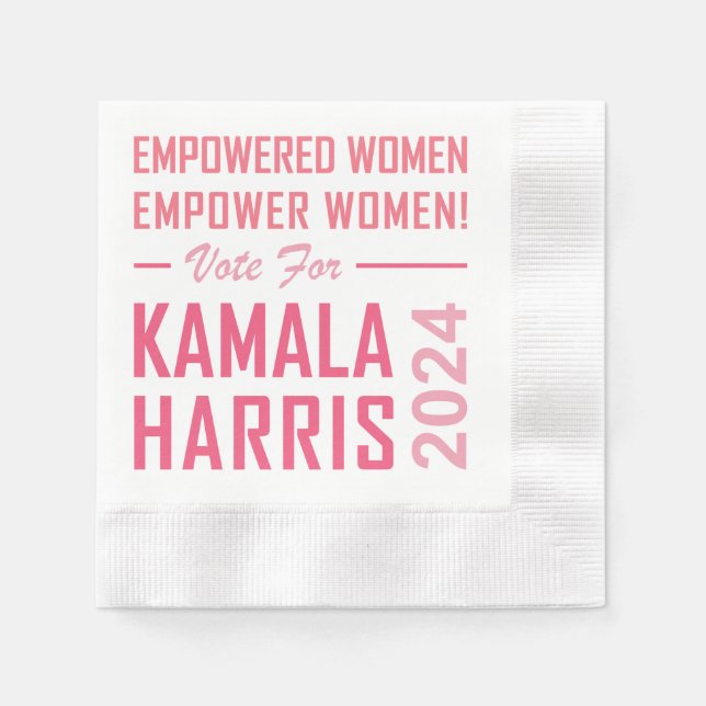 KVINNOR SOM ÄR EMOT KVINNOR ÄR KVINNOR! PAPPERSSERVETT (Framsidan)