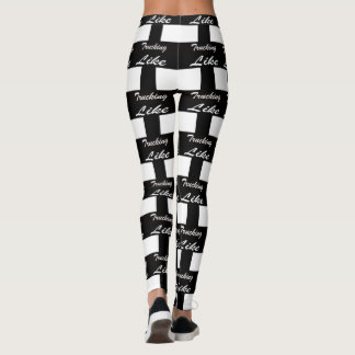 Kvinnor som att köra Logotyp Mönster Leggings