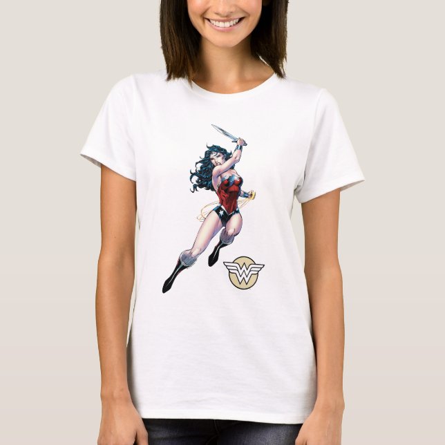  kvinnor som byter ord t-shirt (Framsida)