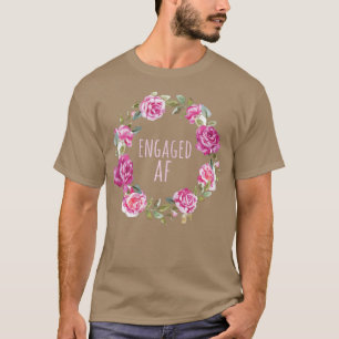 Kvinnor som deltar i AF Bride i Bröllop T Shirt