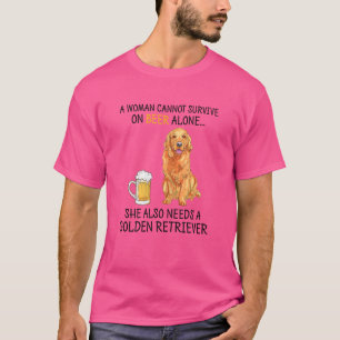 Kvinnor som en kvinna inte kan Överleva på Ensam G T Shirt