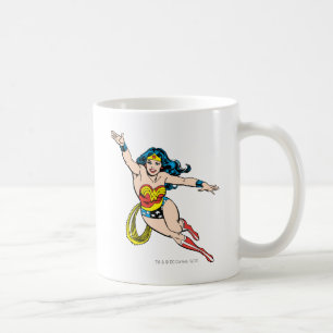 kvinnor som flyger framåt kaffemugg