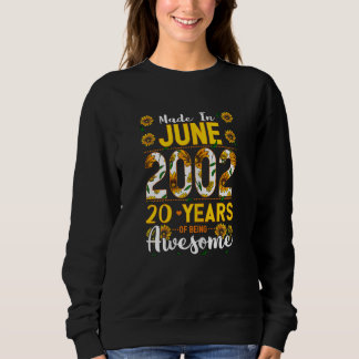 Kvinnor som fötts i juni 2002 20 år gamla 20 dagar t shirt