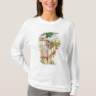Kvinnor som gör hushållsarbete t shirt