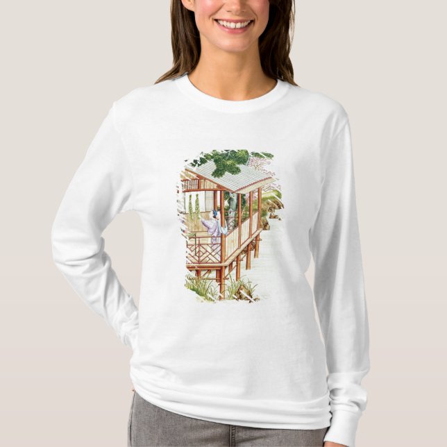 Kvinnor som gör hushållsarbete t shirt (Framsida)
