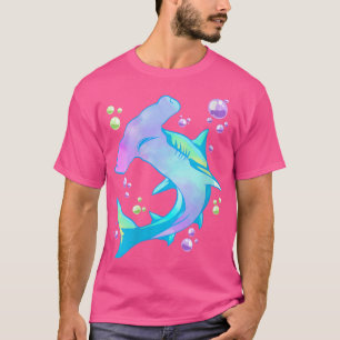 Kvinnor som hammerhead Shark Marine Life Gift for T Shirt