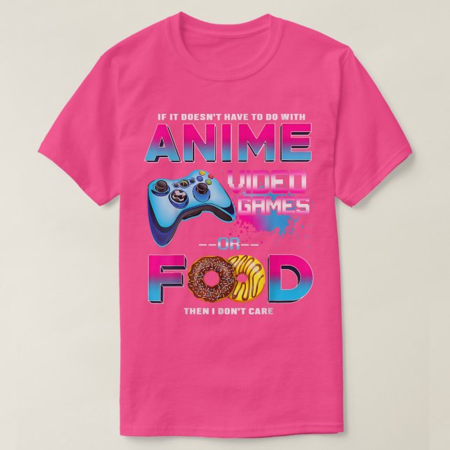 Kvinnor som inte animerar spel för spelfantaster. t shirt (Design framsida)