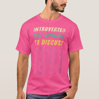 Kvinnor som introducerats men som vill diskutera 9 t shirt