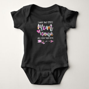 Kvinnor som jag har två titlar Mamma och Nana t sh Shirt