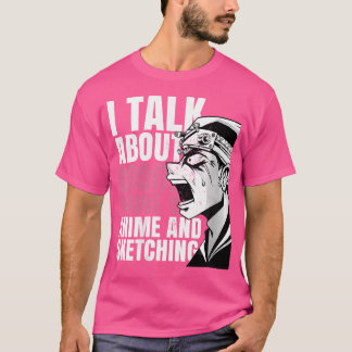 Kvinnor som jag pratar om skalning av djur t shirt