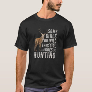 Kvinnor som jagar Hjortens jakt T Shirt