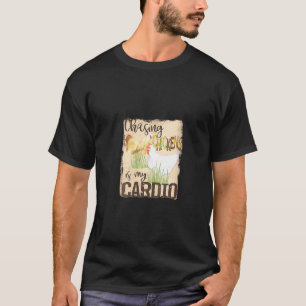 Kvinnor som jagar höns är min kondition! - Meme - T Shirt