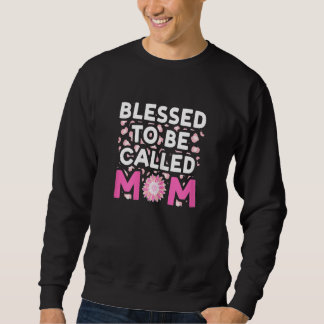 Kvinnor som kallas mamma mor lång ärmad tröja