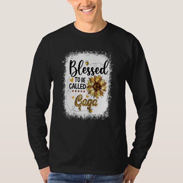 Kvinnor som kallats Gaga Solros Mor" T Shirt (Framsida)