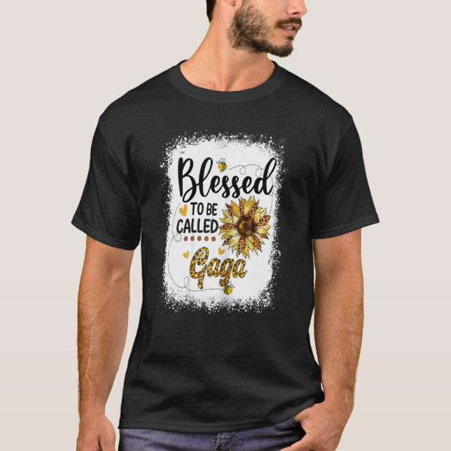 Kvinnor som kallats Gaga Solros Mor" T Shirt (Framsida)