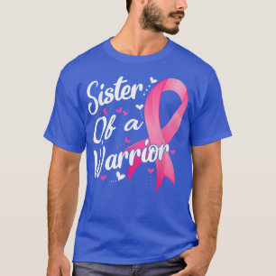Kvinnor som kämpar mot bröstcancer i en krigare br t shirt