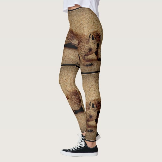 Kvinnor som lägger benen på ryggen "krypa leggings (Vänster)