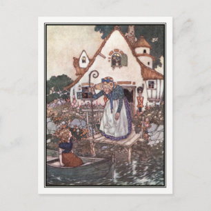 Kvinnor som lärts in i Magic av Edmund Dulac Vykort