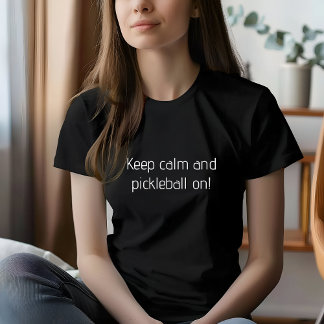 Kvinnor som lever med Pickleball T-Shirt