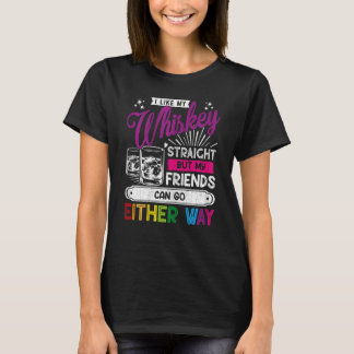 Kvinnor som min whiskey Raka Lgbtq Lesbiskar Pri T Shirt