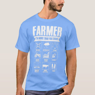 Kvinnor som odlar mer än du Tänkor jordbruk som fö T Shirt
