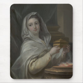 Kvinnor som porträtteras som ett Vestal Virgin (ti Musmatta