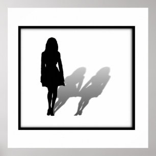 Kvinnor som saknar kvinna poster